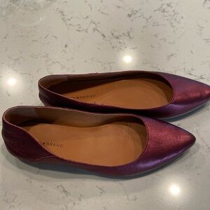 Lucky brand leather flats